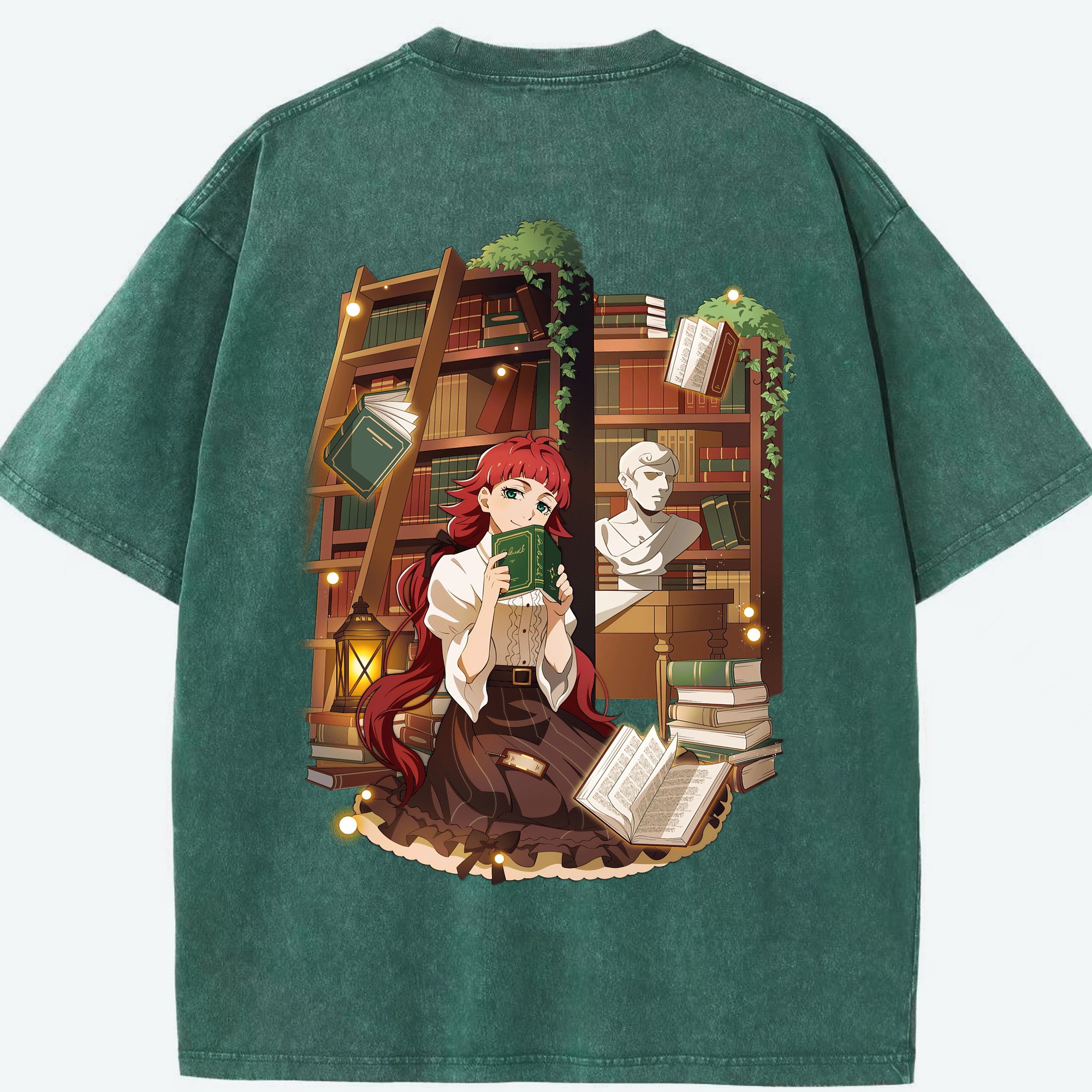 （画像用） 文豪ストレイドッグス Bungo Stray Dogs 綿100% ヴィンテージ風 半袖Tシャツ（背面プリント）